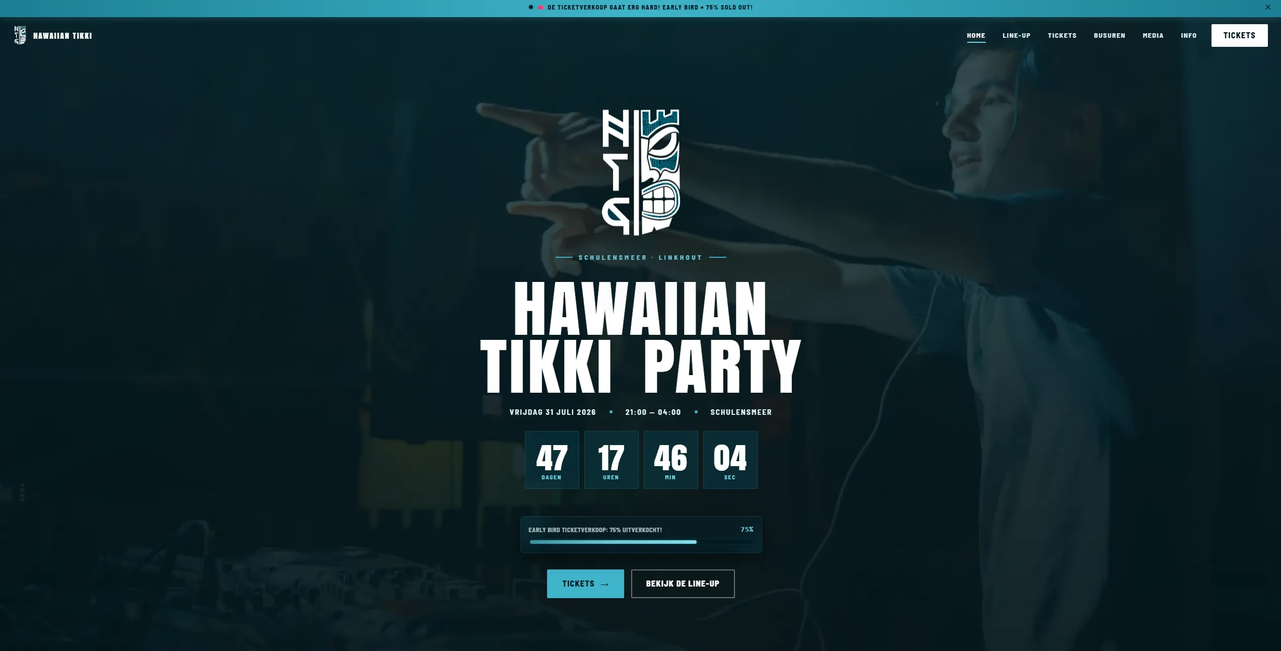 Hawaiian Tikki Party